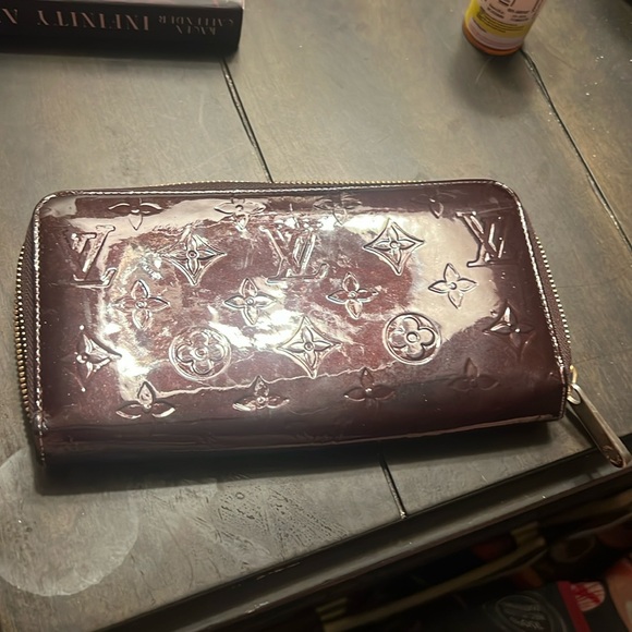 Louis Vuitton dark purple vernis long zippy wallet - Picture 2 of 11